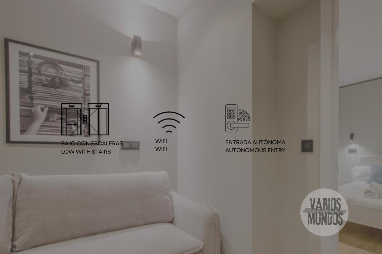 Urban And Central Apt 5Pax En Calle Silva-Gran Via E2 マドリード エクステリア 写真