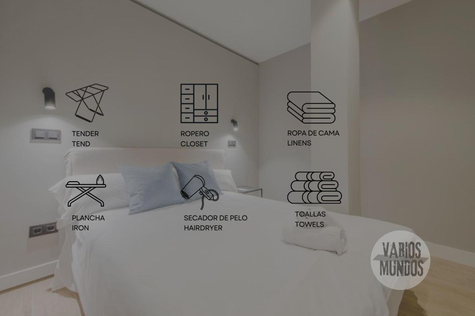 Urban And Central Apt 5Pax En Calle Silva-Gran Via E2 マドリード エクステリア 写真